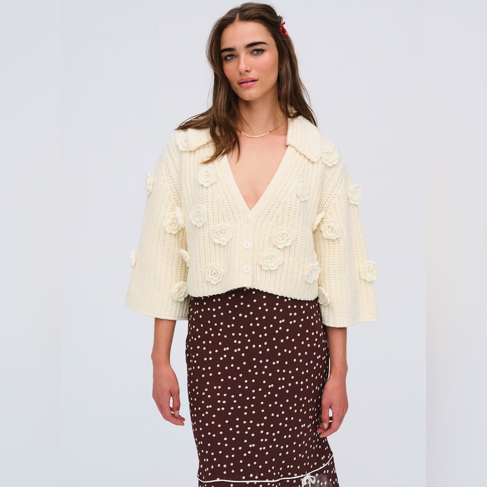 For Love & Lemons NWT Ivy Cardigan - Size Small